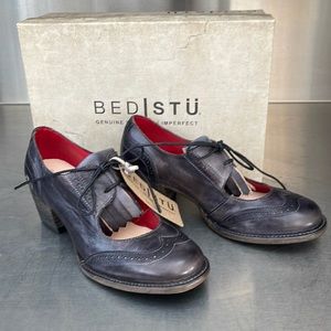 Bed Stu LILLIAN. Oxford heels.